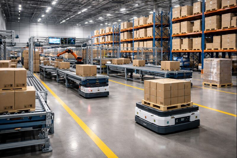 Zdjęcie w tle dla branży Intralogistyka