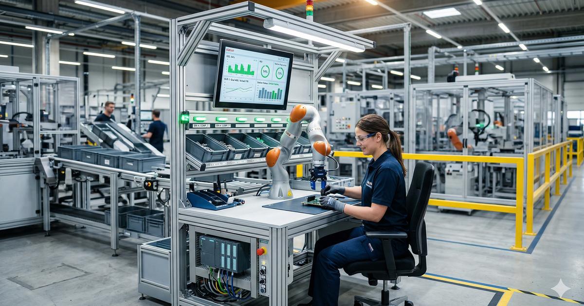 Zautomatyzowane stanowiska montażowe a ukryte koszty złej ergonomii. Kiedy inwestycja staje się koniecznością?